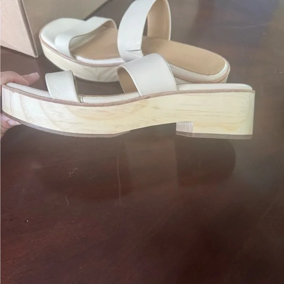 Nisolo Ellie All-Day Clogs- Bone Color - Picture 4 of 7